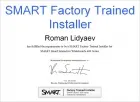 SMART Factory Trained Installer for SMART Board Interactive Whiteboards 600 Series